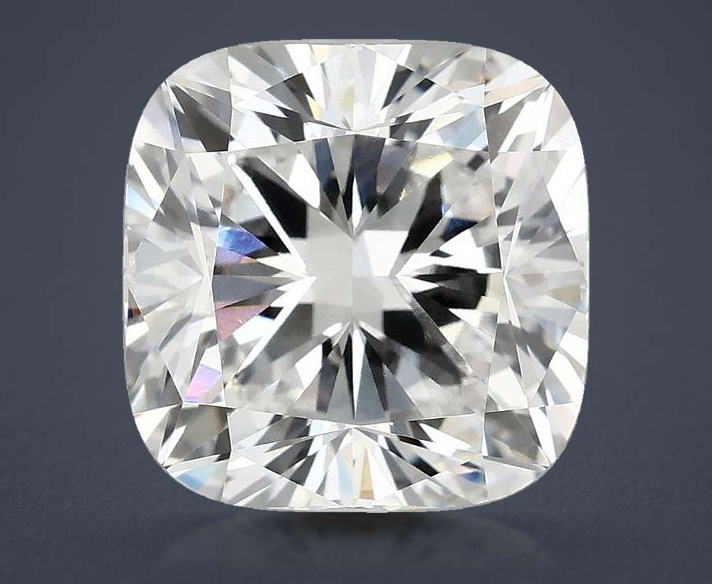 6.52 Carat Cushion Lab Diamond