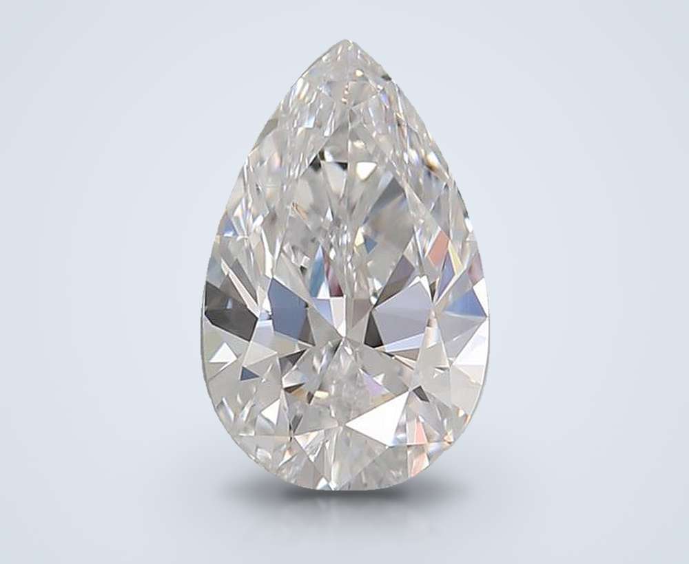 0.80 Carat Pear Lab Diamond