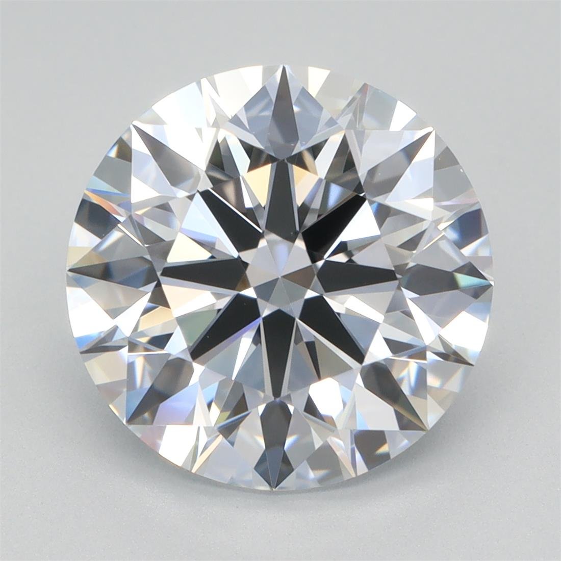 3.39ct F VVS2 Rare Carat Ideal Cut Round Lab Grown Diamond