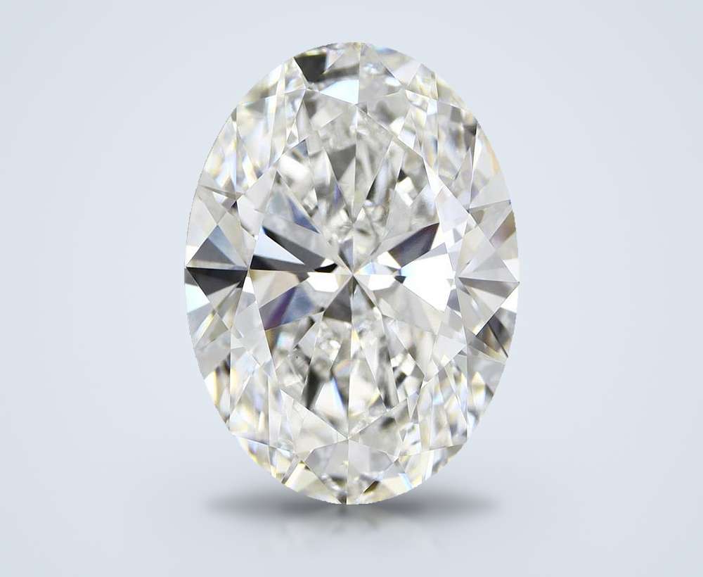 7.28 Carat Oval Lab Diamond
