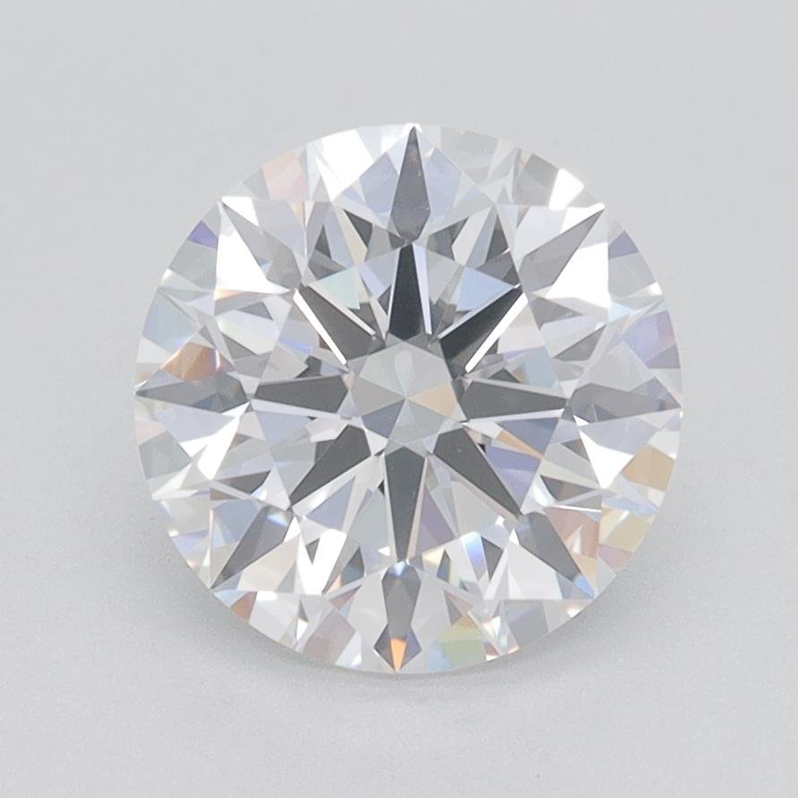 2.04ct D VVS2 Rare Carat Ideal Cut Round Lab Grown Diamond
