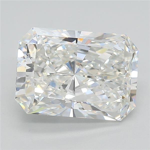 3.01ct G VVS2 Rare Carat Ideal Cut Radiant Lab Grown Diamond