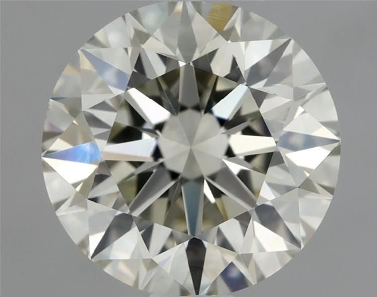 1.11ct K SI1 Rare Carat Ideal Cut Round Diamond