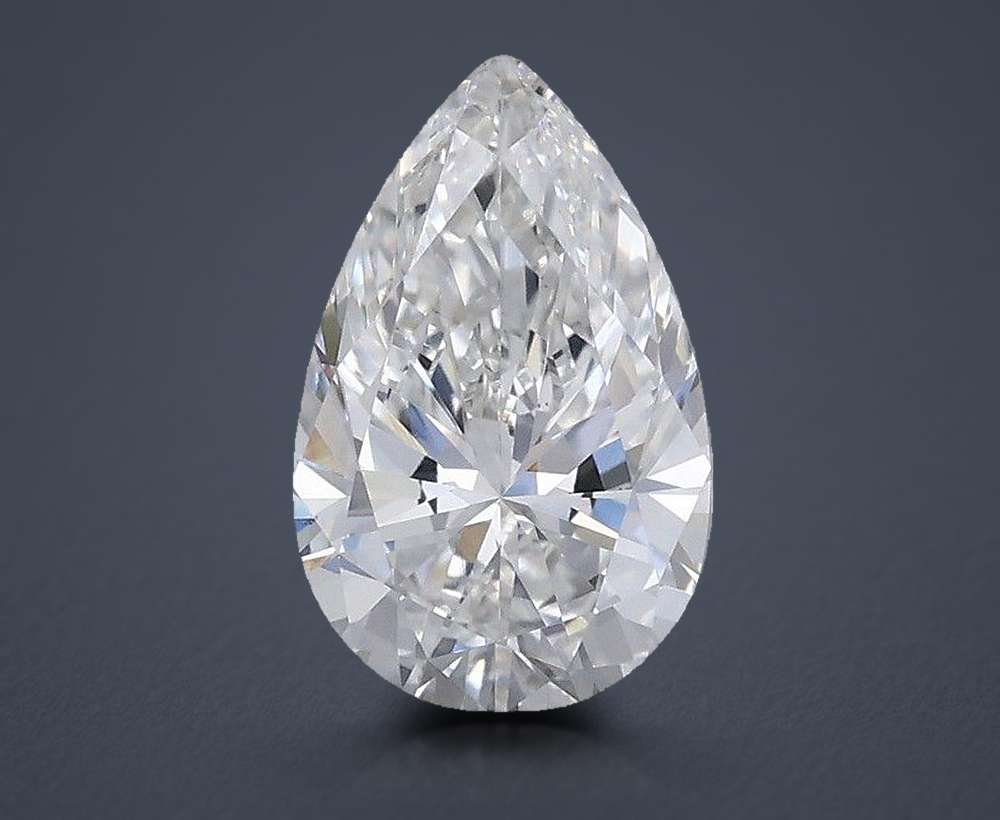 0.81 Carat Pear Lab Diamond