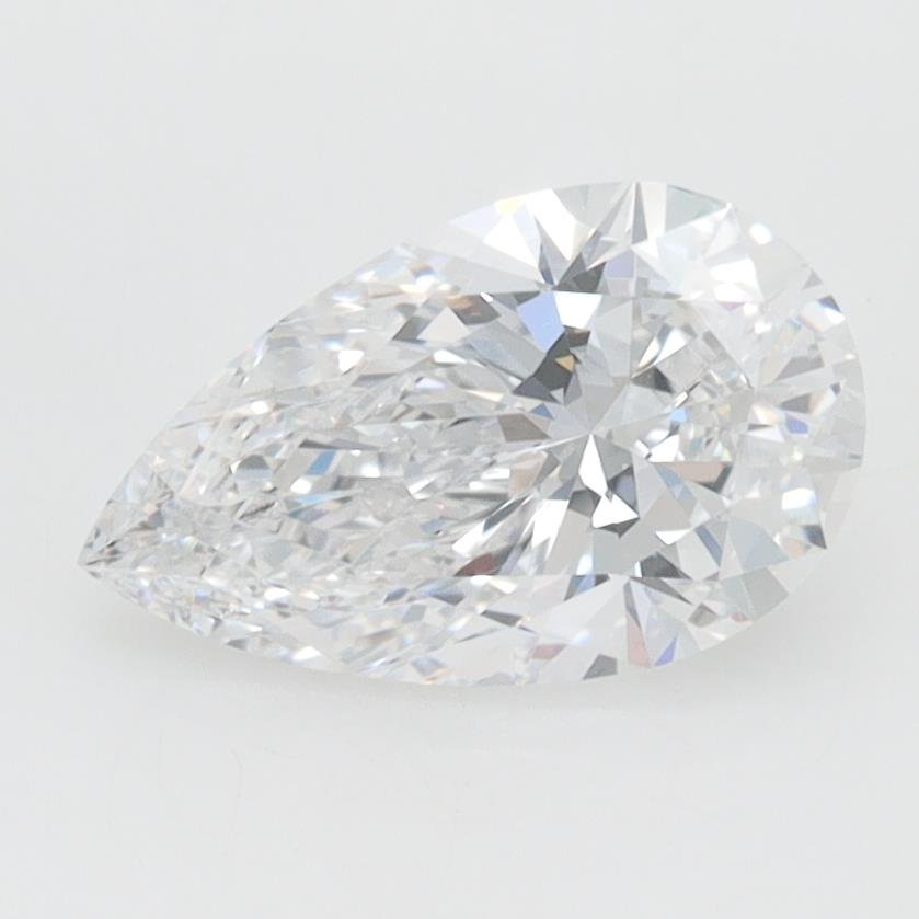 1.03ct D VVS2 Rare Carat Ideal Cut Pear Lab Grown Diamond