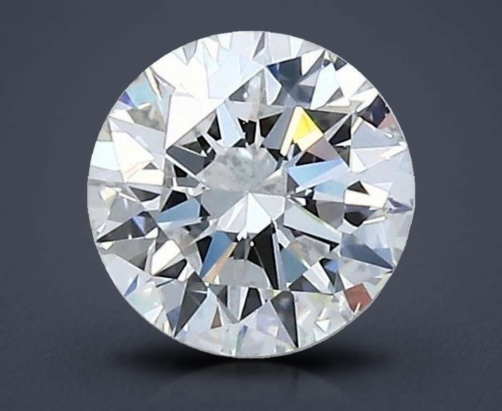 0.70 Carat Round Natural Diamond