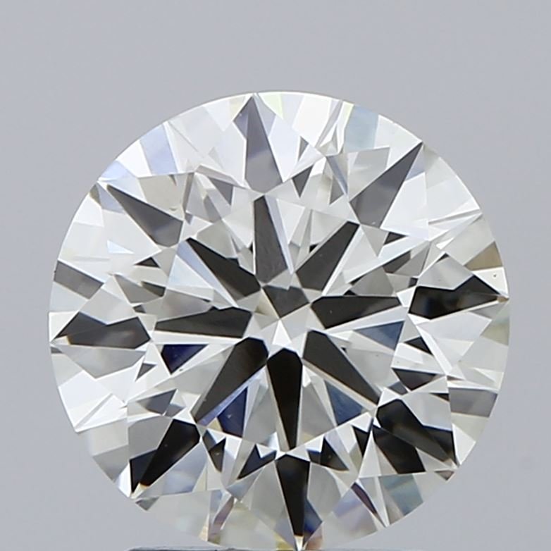 2.31ct J VS1 Rare Carat Ideal Cut Round Lab Grown Diamond