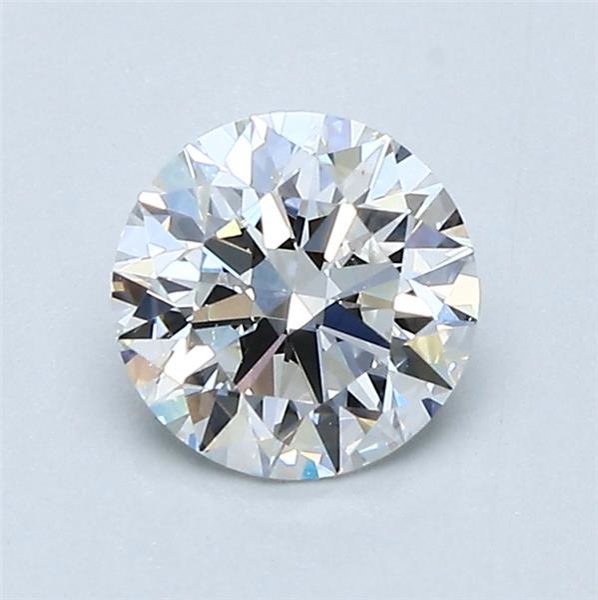 0.90ct F SI1 Excellent Cut Round Diamond