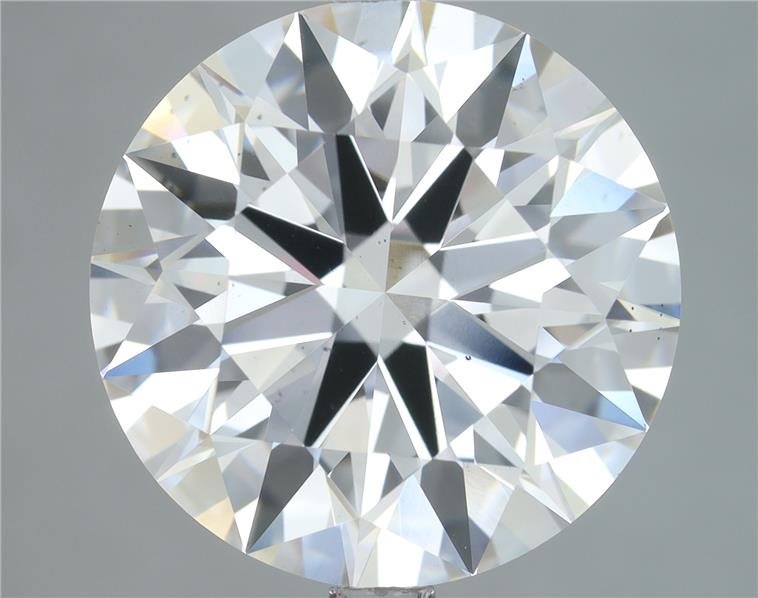 6.02ct D VS2 Rare Carat Ideal Cut Round Lab Grown Diamond