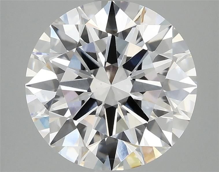 4.09 Carat Round Lab Diamond