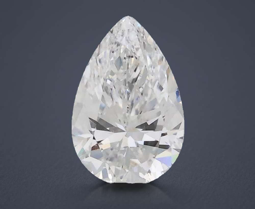 0.27 Carat Pear Lab Diamond
