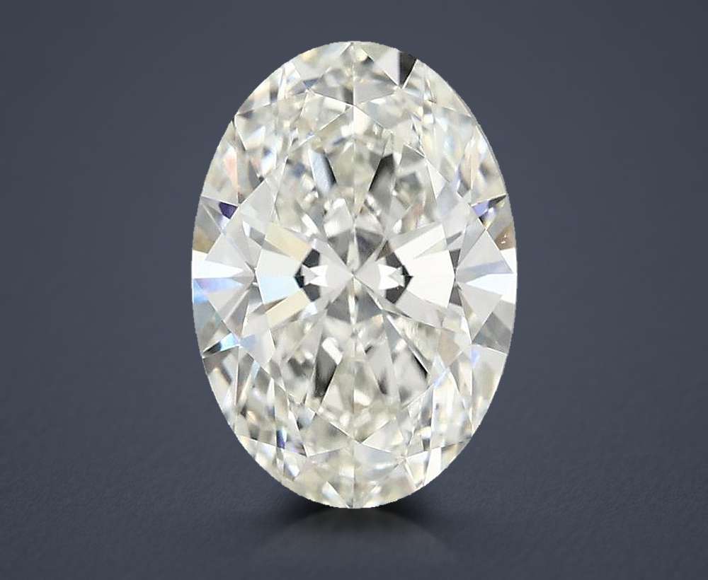 2.58 Carat Oval Lab Diamond