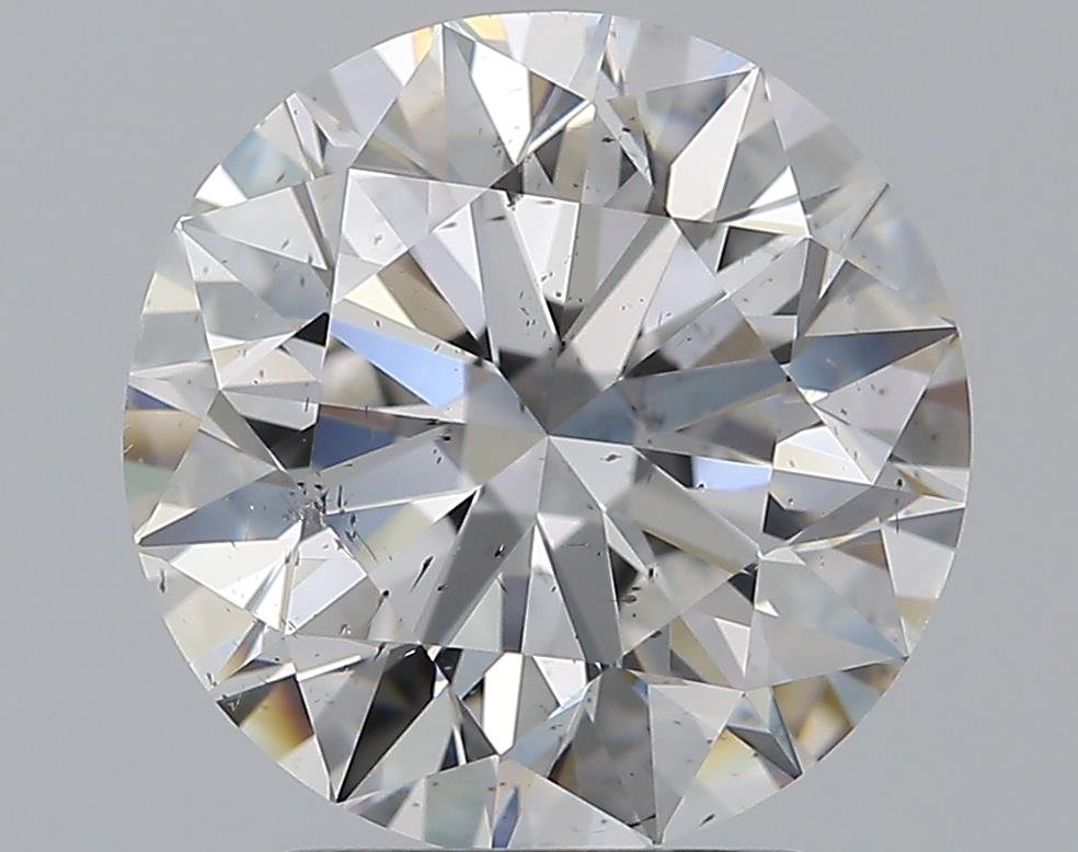 2.60ct F SI1 Excellent Cut Round Diamond