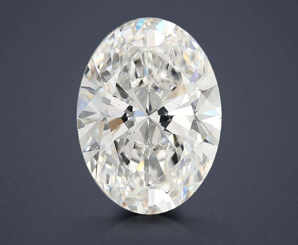 3.75 Carat Oval Lab Diamond