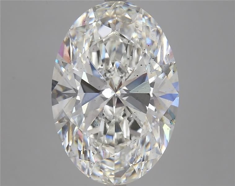 7.57ct G SI2 Rare Carat Ideal Cut Oval Lab Grown Diamond