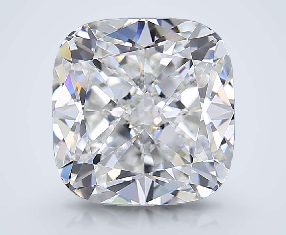 5.53 Carat Cushion Lab Diamond