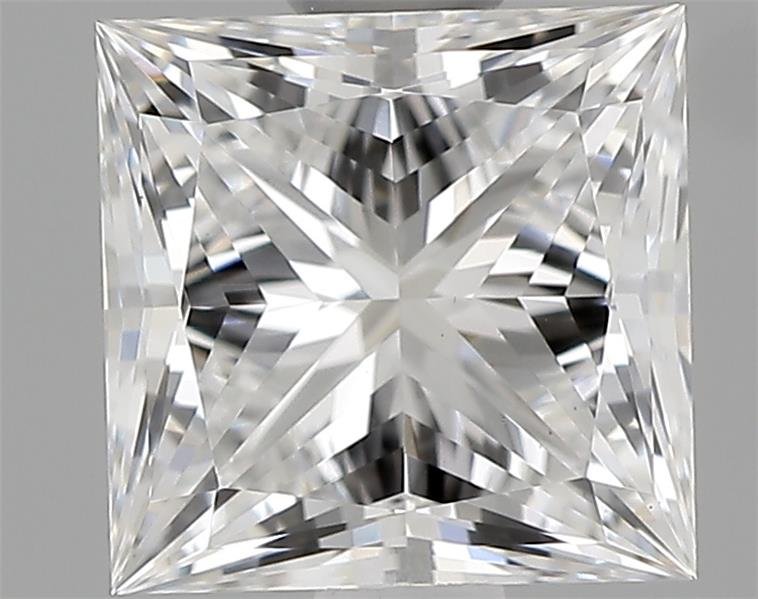 0.86ct E VS1 Rare Carat Ideal Cut Princess Lab Grown Diamond