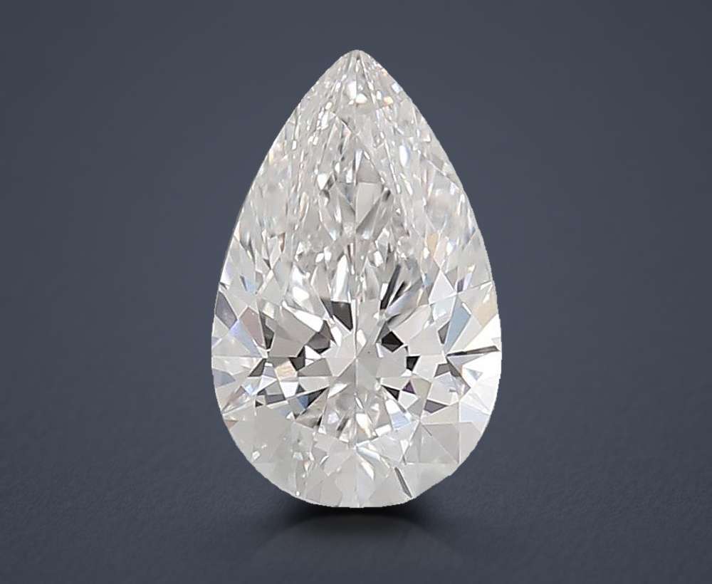 1.60 Carat Pear Lab Diamond