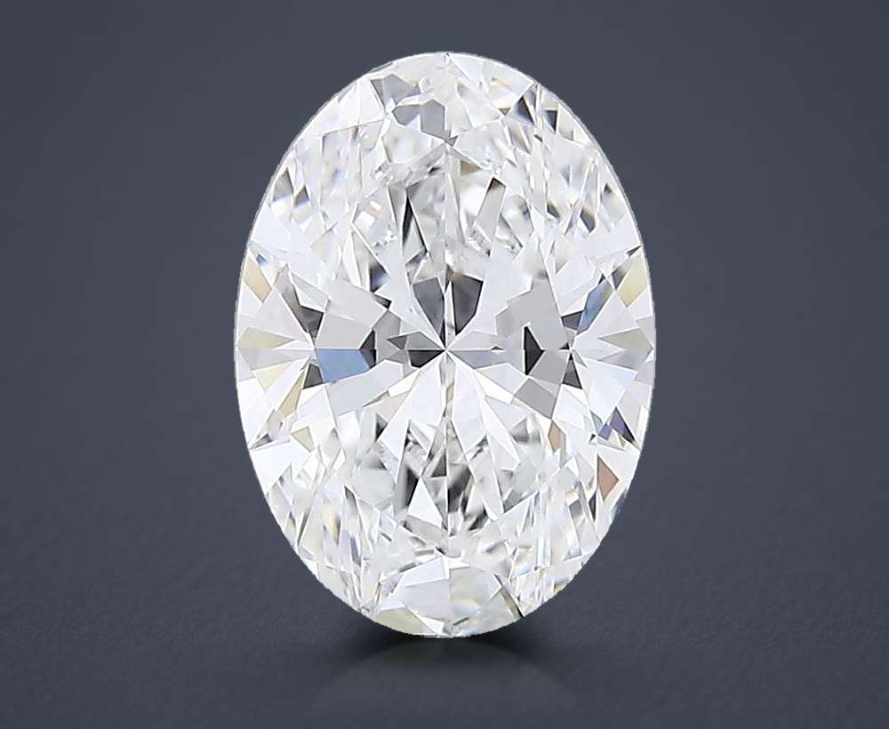 4.82 Carat Oval Lab Diamond