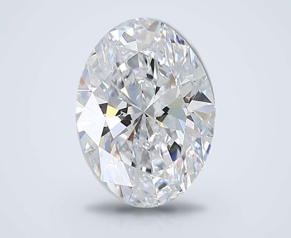 3.04 Carat Oval Lab Diamond