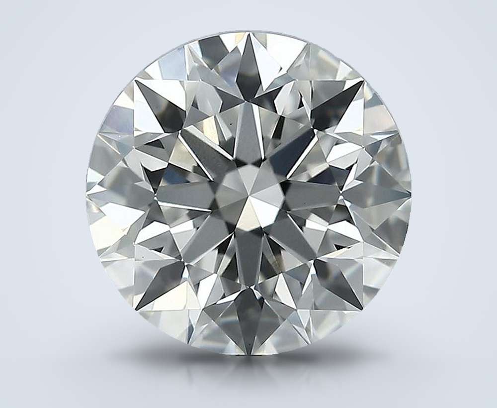 4.59 Carat Round Lab Diamond