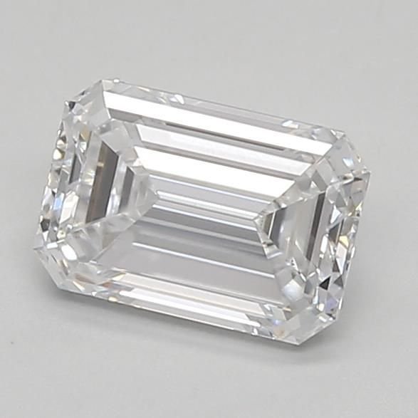0.86ct D VS1 Excellent Cut Emerald Lab Grown Diamond