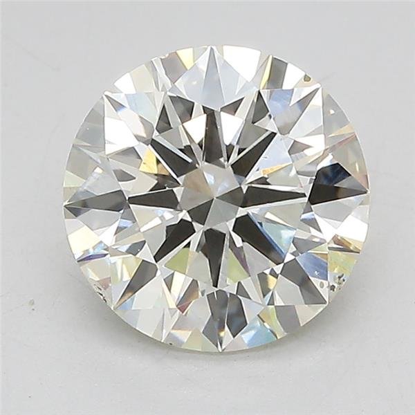 2.53ct J SI1 Rare Carat Ideal Cut Round Lab Grown Diamond