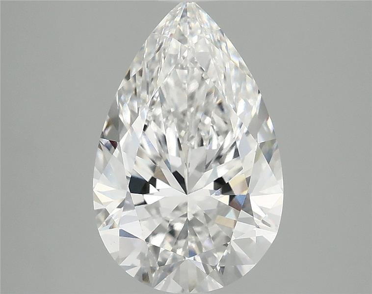 2.70 Carat Pear Lab Diamond