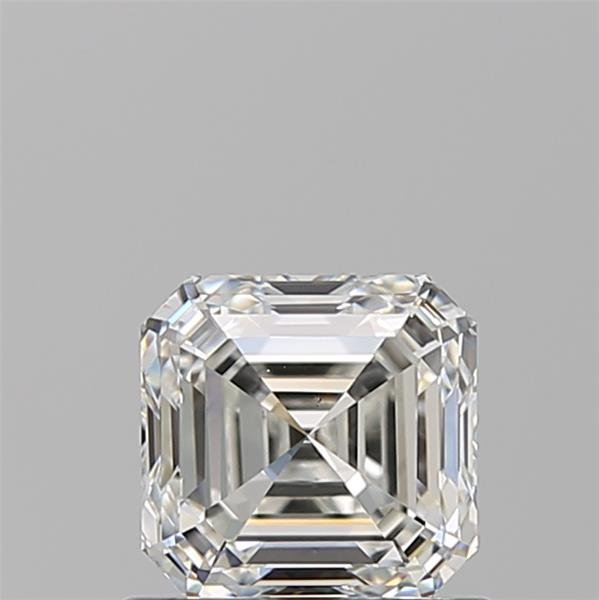 0.90ct H VS2 Rare Carat Ideal Cut Asscher Diamond