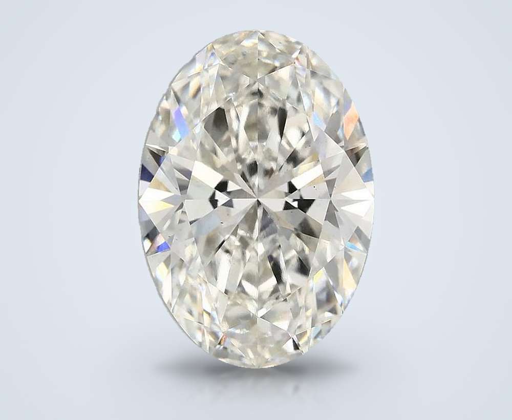 7.20 Carat Oval Lab Diamond