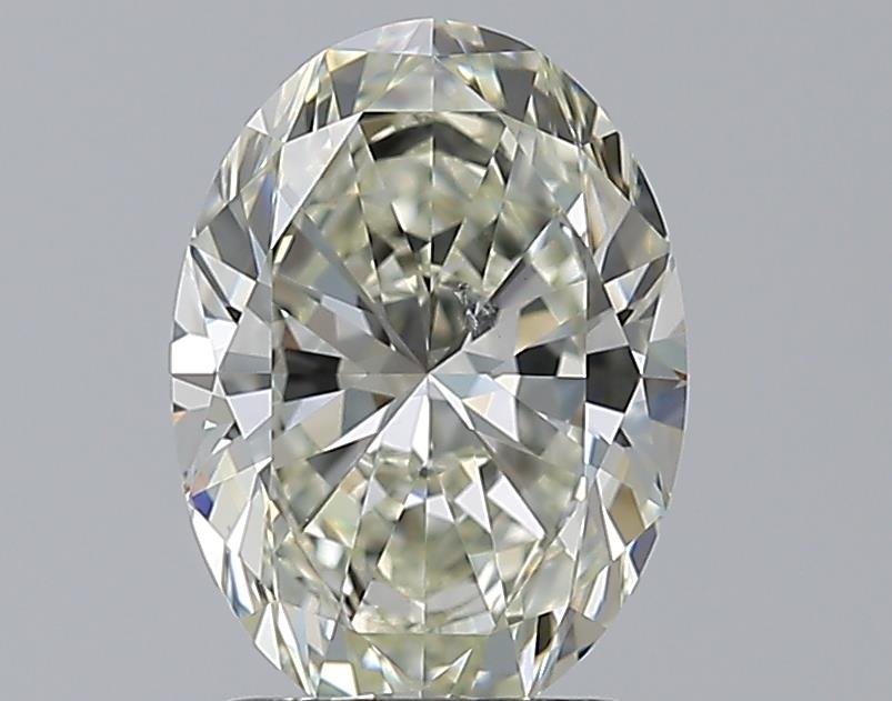 1.79ct K SI1 Rare Carat Ideal Cut Oval Diamond