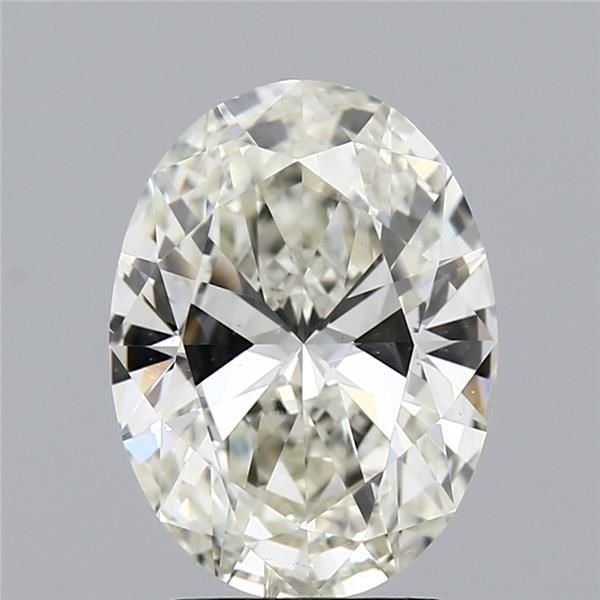 3.01ct K SI2 Excellent Cut Oval Diamond