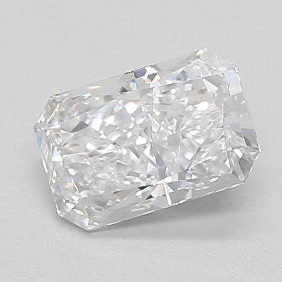 0.64ct D VVS1 Very Good Cut Radiant Lab Grown Diamond