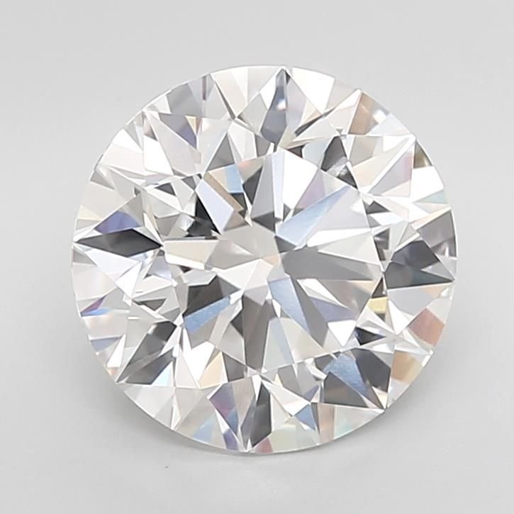 5.53ct F VVS2 Rare Carat Ideal Cut Round Lab Grown Diamond