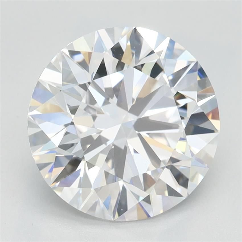 2.42ct D VVS1 Rare Carat Ideal Cut Round Lab Grown Diamond