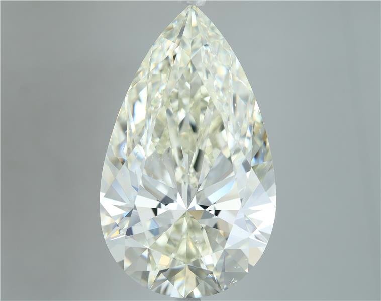 15.09ct J SI1 Very Good Cut Pear Diamond