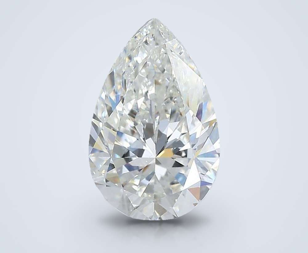 3.01 Carat Pear Natural Diamond