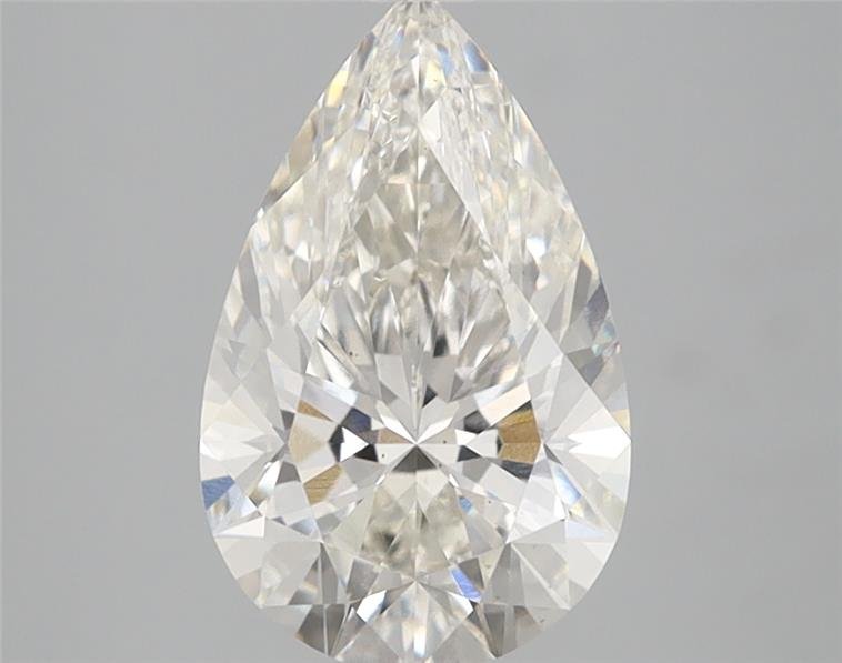 1.58ct H VS2 Rare Carat Ideal Cut Pear Lab Grown Diamond