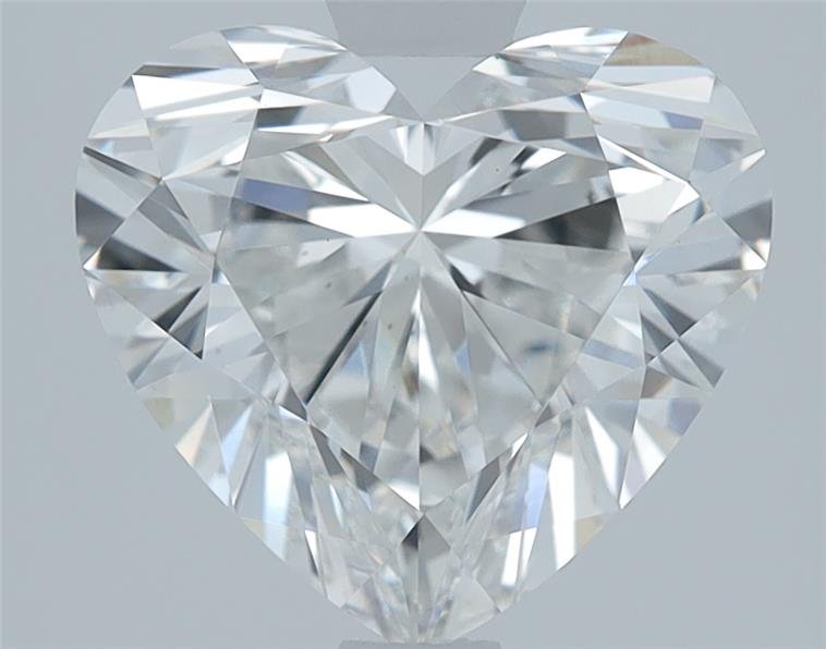1.77ct F VS2 Rare Carat Ideal Cut Heart Lab Grown Diamond