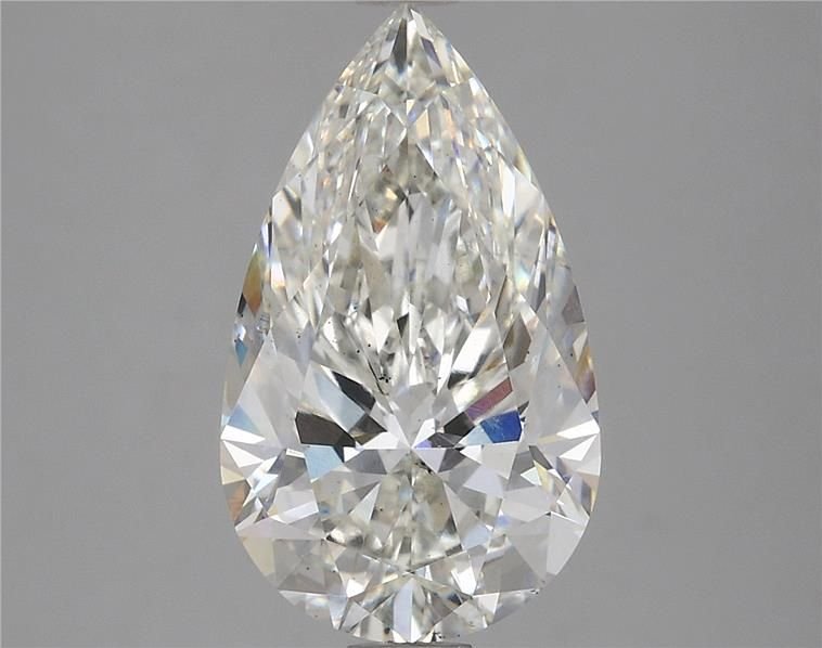 4.36ct I VS2 Rare Carat Ideal Cut Pear Lab Grown Diamond