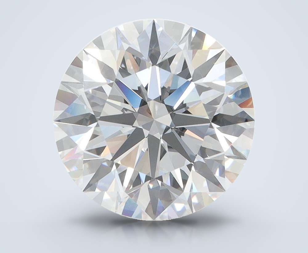 4.19 Carat Round Lab Diamond