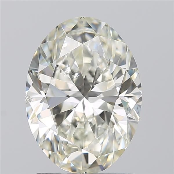 2.00ct J SI2 Very Good Cut Oval Diamond