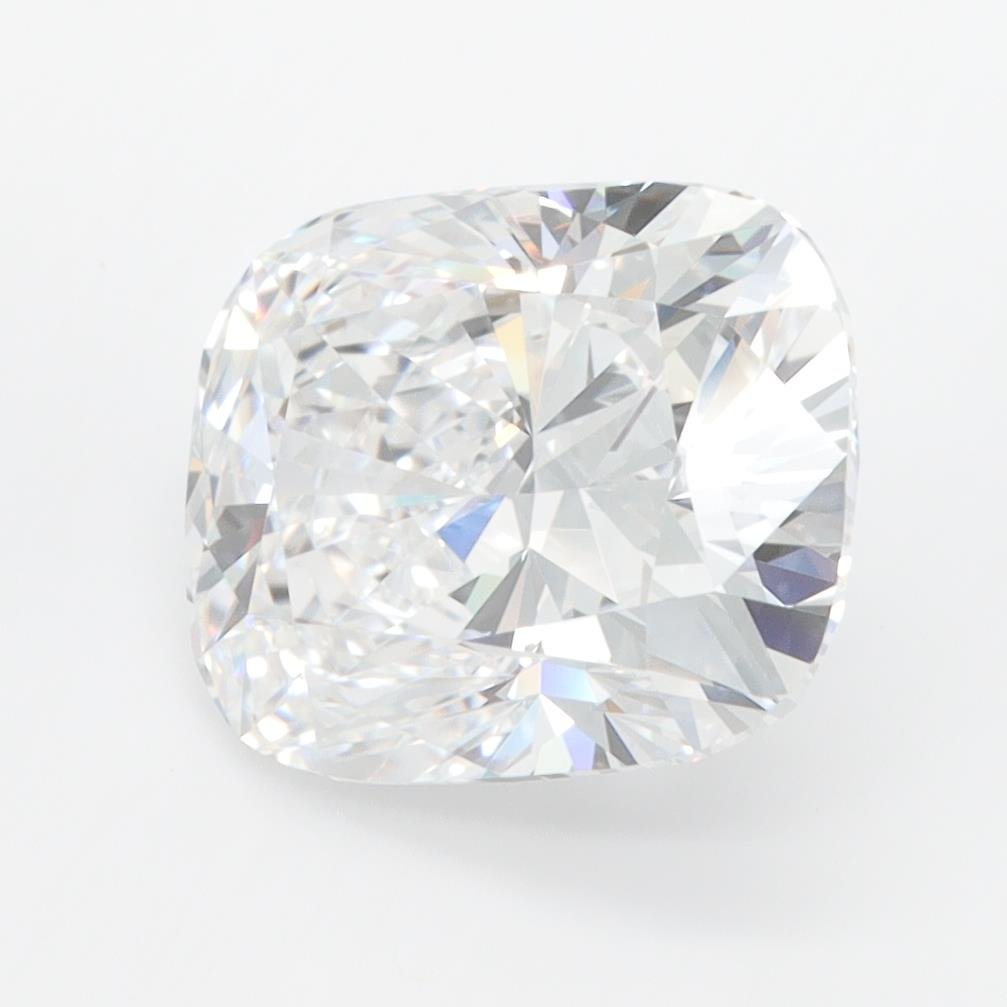 3.59ct D VVS2 Rare Carat Ideal Cut Cushion Lab Grown Diamond