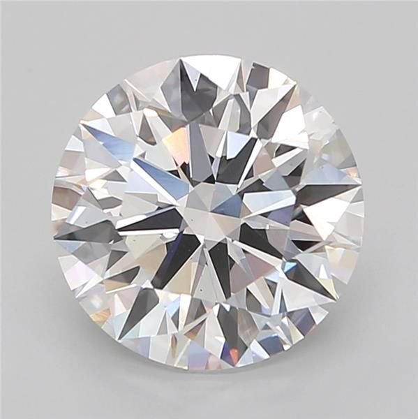 4.04ct D VS1 Rare Carat Ideal Cut Round Lab Grown Diamond