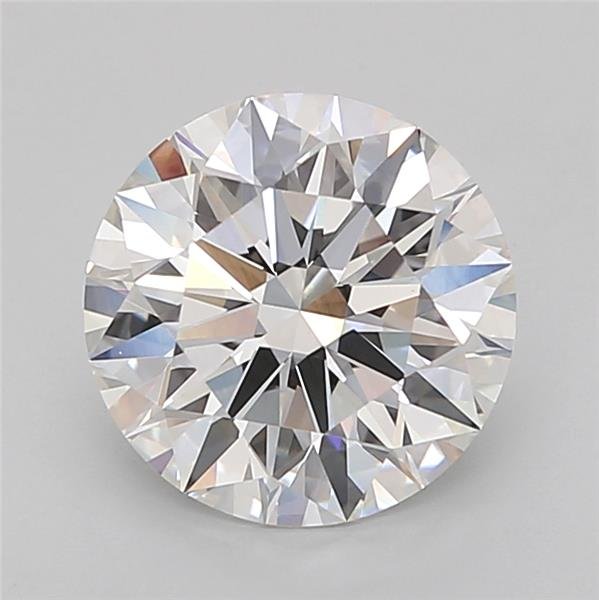 2.76ct F VVS2 Rare Carat Ideal Cut Round Lab Grown Diamond
