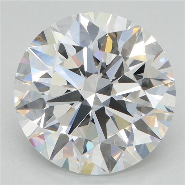 4.08ct D VVS2 Rare Carat Ideal Cut Round Lab Grown Diamond