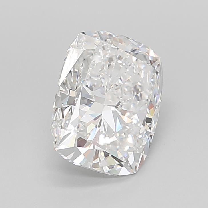 3.05ct D VS1 Rare Carat Ideal Cut Cushion Lab Grown Diamond