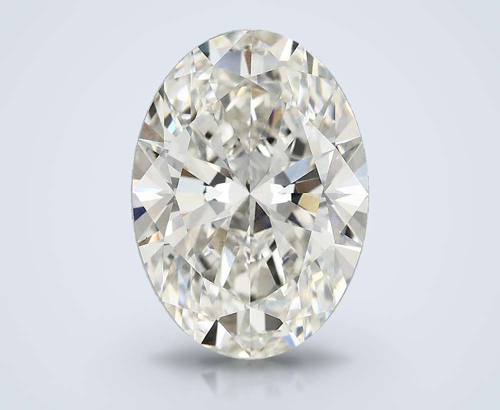 4.81 Carat Oval Lab Diamond