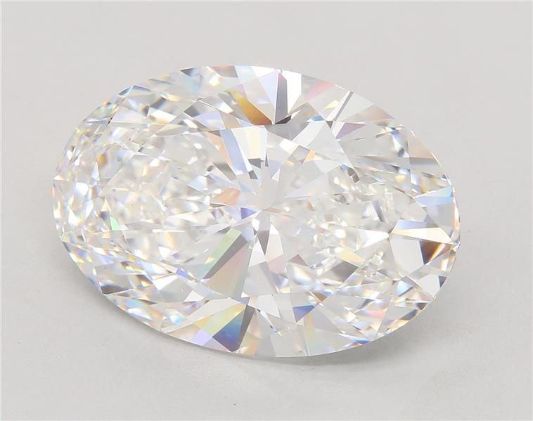 20.89ct E VS1 Rare Carat Ideal Cut Oval Lab Grown Diamond