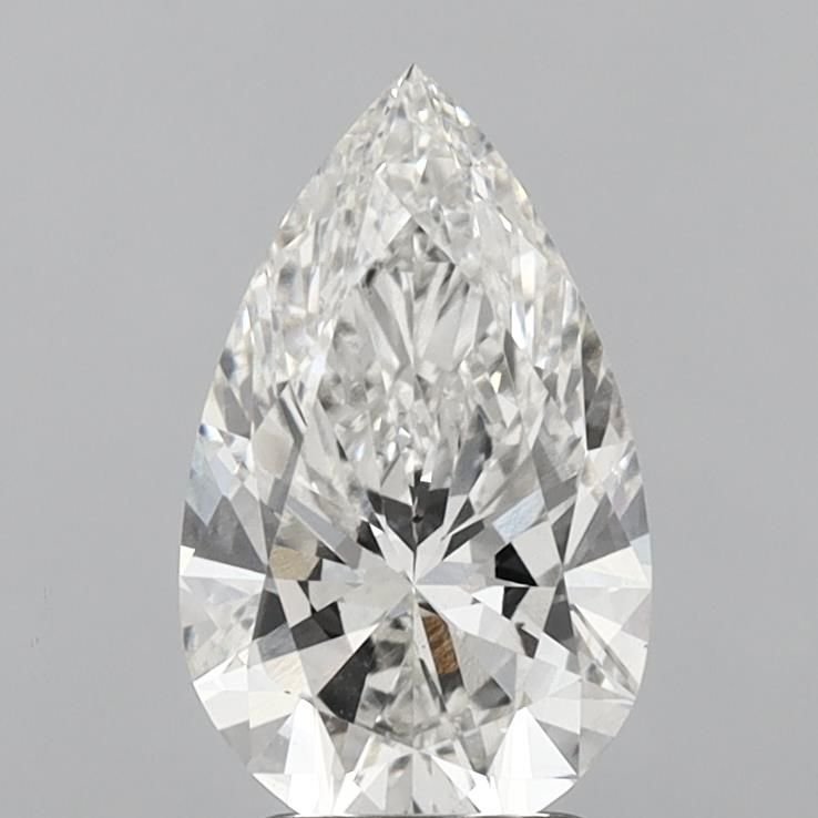 2.51 Carat Pear Lab Diamond